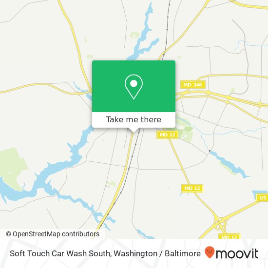 Soft Touch Car Wash South, 677 S Salisbury Blvd map