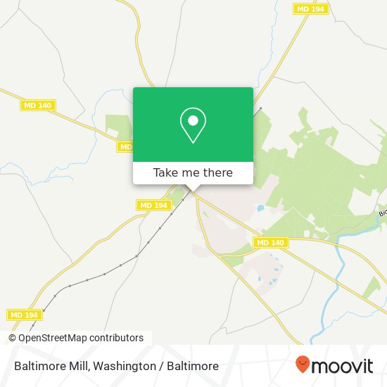 Baltimore Mill, Taneytown, MD 21787 map