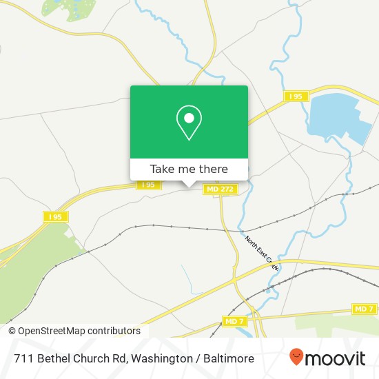 711 Bethel Church Rd, North East, MD 21901 map