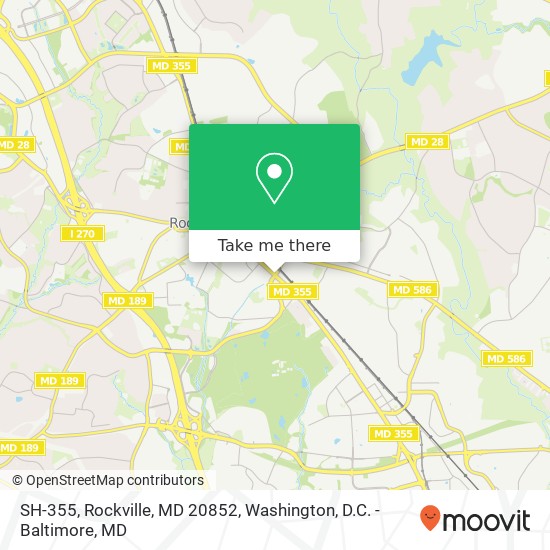 SH-355, Rockville, MD 20852 map