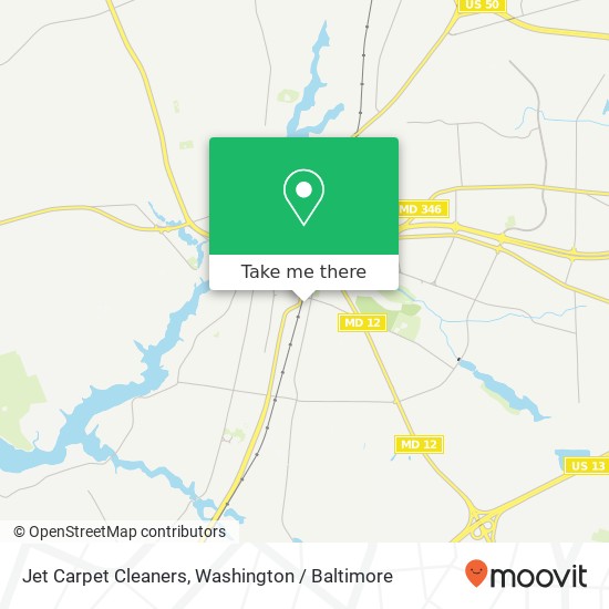 Mapa de Jet Carpet Cleaners, 105 Washington St