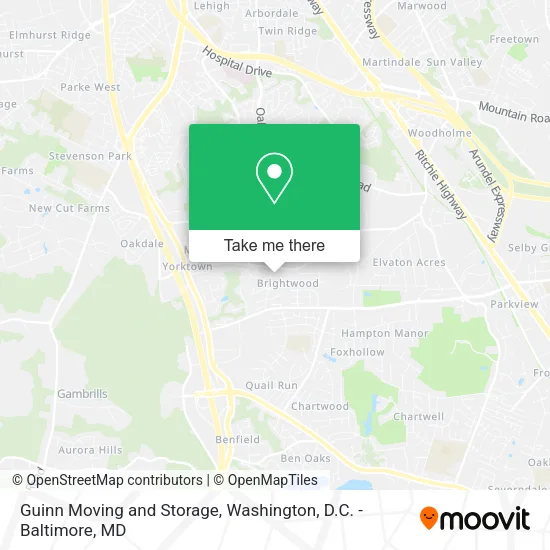 Guinn Moving and Storage, 494 Procopio Cir map