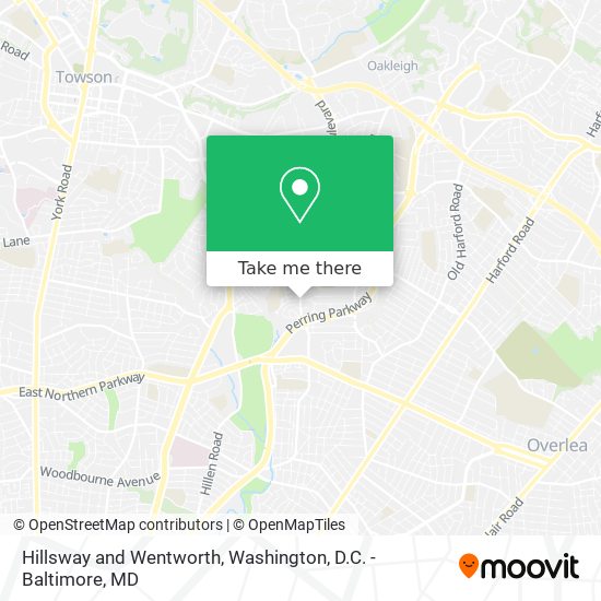 Mapa de Hillsway and Wentworth