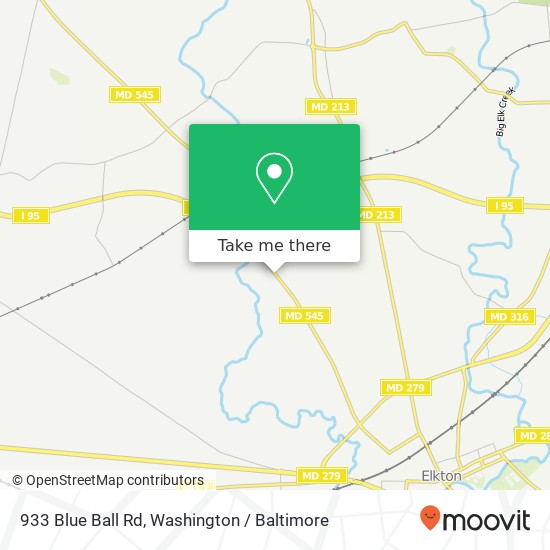 933 Blue Ball Rd, Elkton, MD 21921 map