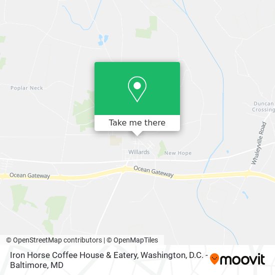 Iron Horse Coffee House & Eatery map
