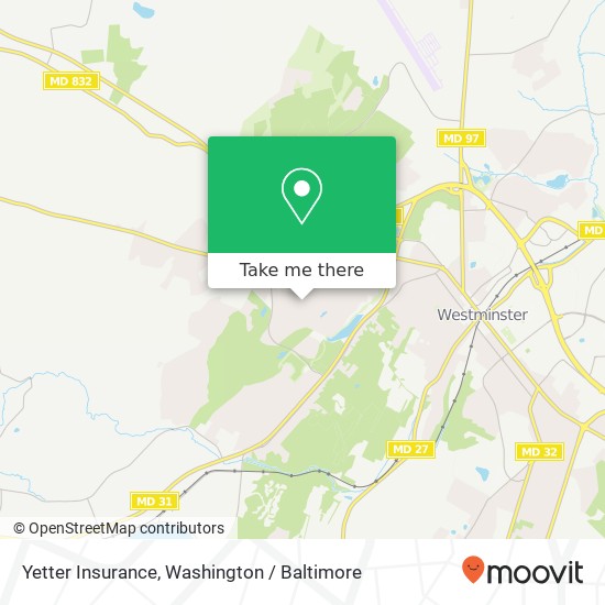 Mapa de Yetter Insurance, 862 Mulligan Ln