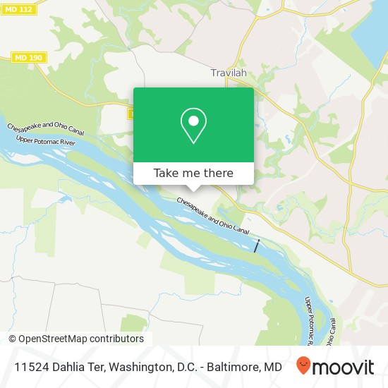 11524 Dahlia Ter, Potomac, MD 20854 map