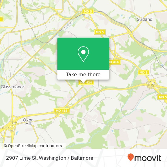 2907 Lime St, Temple Hills, MD 20748 map