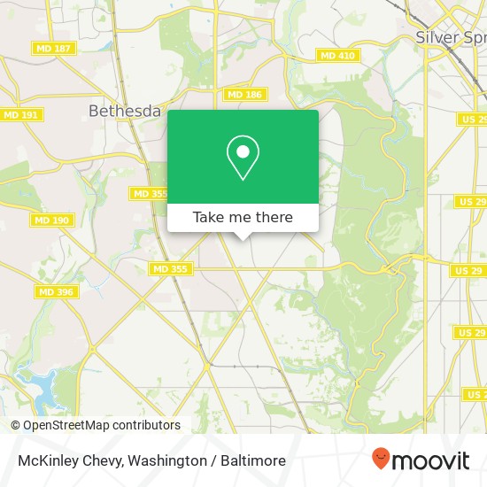 McKinley Chevy, Washington, DC 20015 map