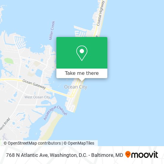 Mapa de 768 N Atlantic Ave