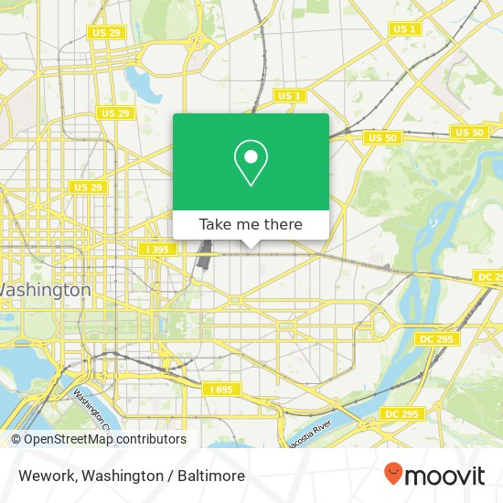 Wework, 810 7th St NE map