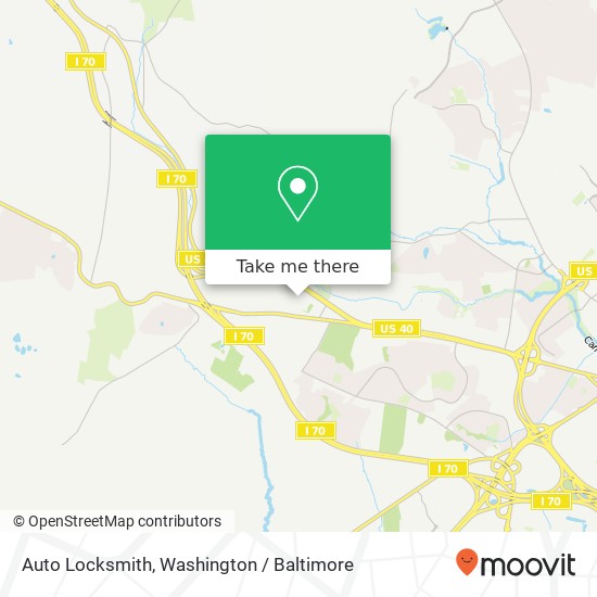 Auto Locksmith, 6816 Blentlinger Rd map