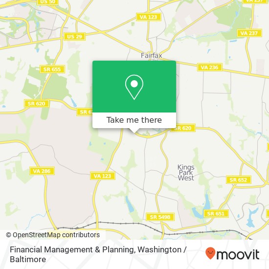 Financial Management & Planning, 10507 Braddock Rd map