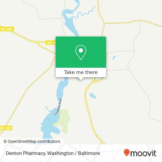 Mapa de Denton Pharmacy, 508 S 5th Ave
