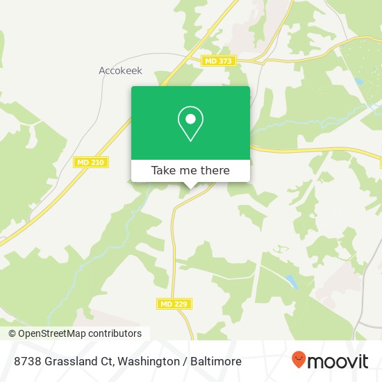 8738 Grassland Ct, Waldorf, MD 20603 map