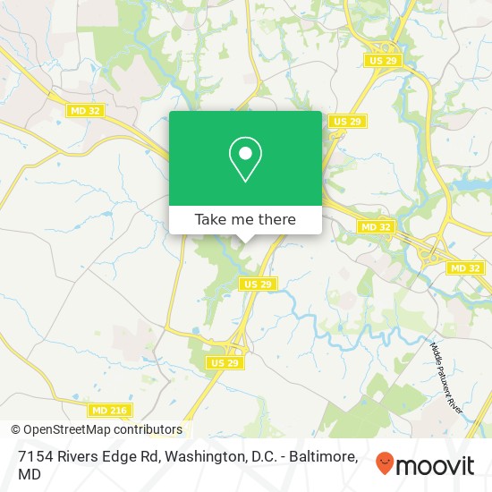 7154 Rivers Edge Rd, Columbia, MD 21044 map