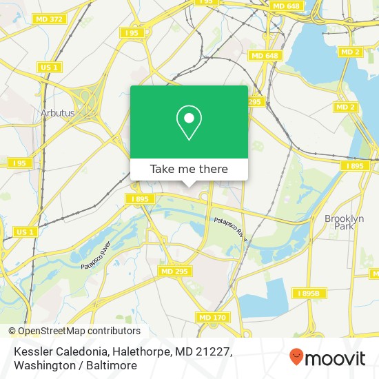 Kessler Caledonia, Halethorpe, MD 21227 map