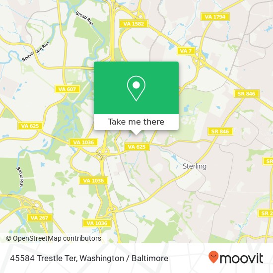 45584 Trestle Ter, Sterling, VA 20166 map