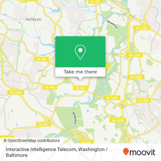 Interactive Intelligence Telecom map