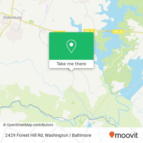 2429 Forest Hill Rd, Marriottsville, MD 21104 map