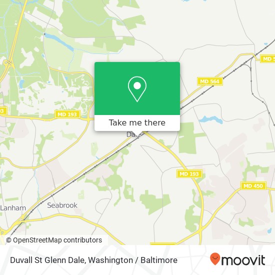 Duvall St Glenn Dale, Glenn Dale, MD 20769 map