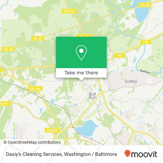 Dasiy's Cleaning Services, 11052 Camfield Ct map