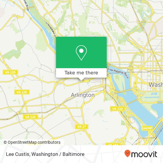Lee Custis, Arlington, VA 22201 map