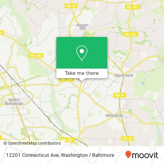 12201 Connecticut Ave, Silver Spring, MD 20902 map