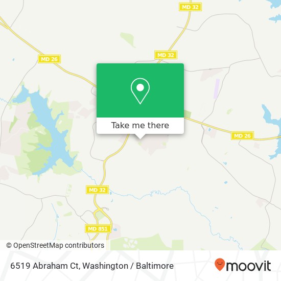 6519 Abraham Ct, Sykesville, MD 21784 map