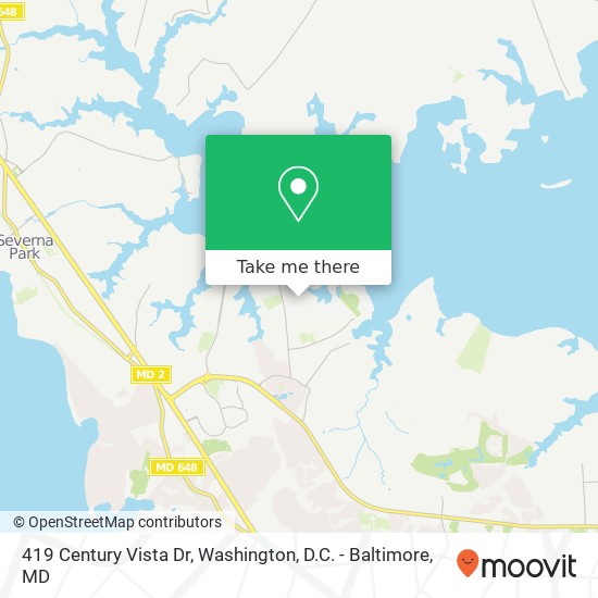 419 Century Vista Dr, Arnold, MD 21012 map