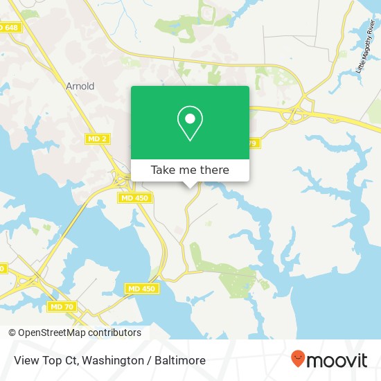 Mapa de View Top Ct, Annapolis, MD 21409