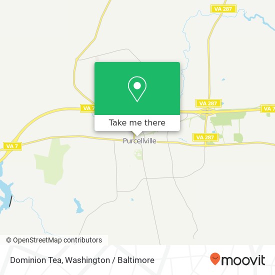 Mapa de Dominion Tea, 148 N 21st St