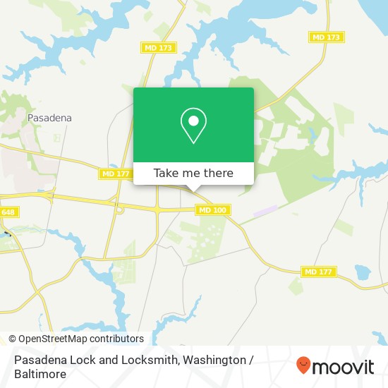 Pasadena Lock and Locksmith, 4211 Mountain Rd map