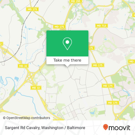 Sargent Rd Cavalry, Fort Meade, MD 20755 map