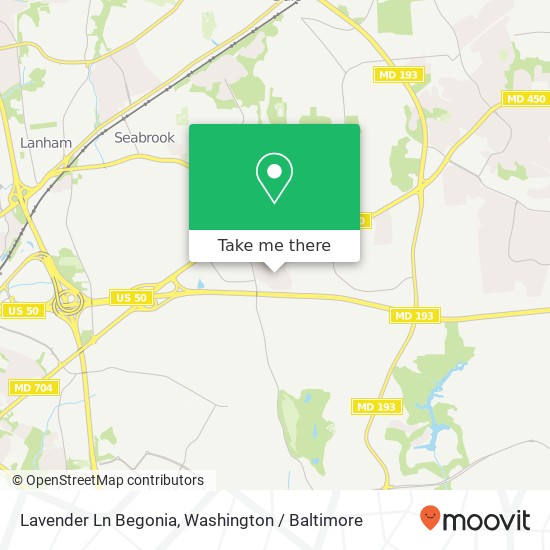 Lavender Ln Begonia, Bowie, MD 20720 map