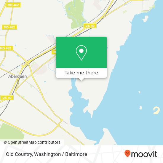 Mapa de Old Country, Havre de Grace, MD 21078