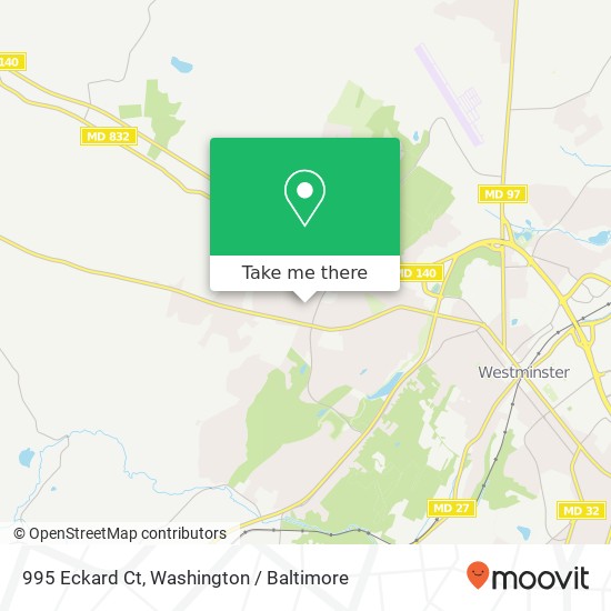 995 Eckard Ct, Westminster, MD 21158 map