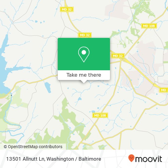 13501 Allnutt Ln, Highland, MD 20777 map