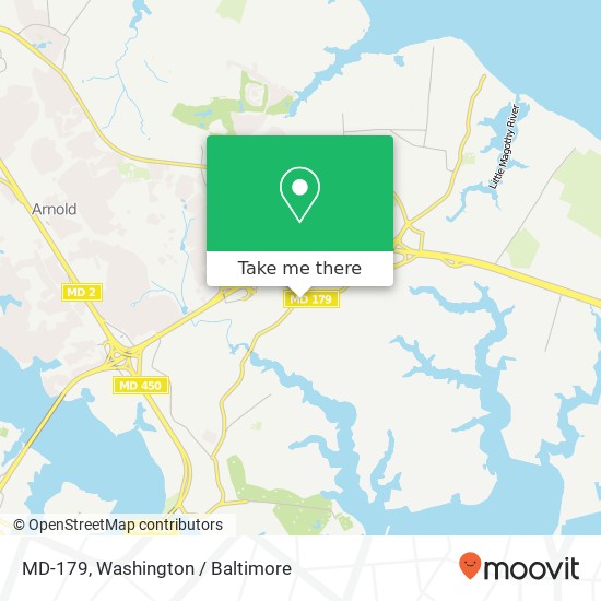 MD-179, Annapolis, MD 21409 map