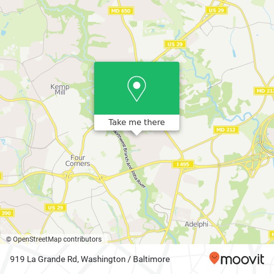 919 La Grande Rd, Silver Spring, MD 20903 map