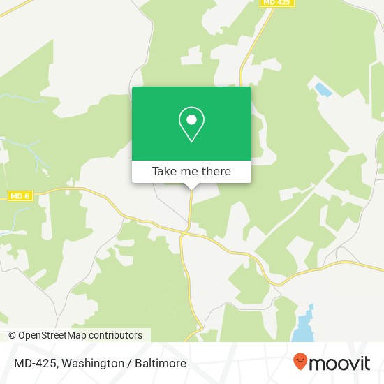 MD-425, La Plata, MD 20646 map