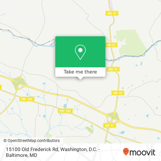 15100 Old Frederick Rd, Woodbine, MD 21797 map