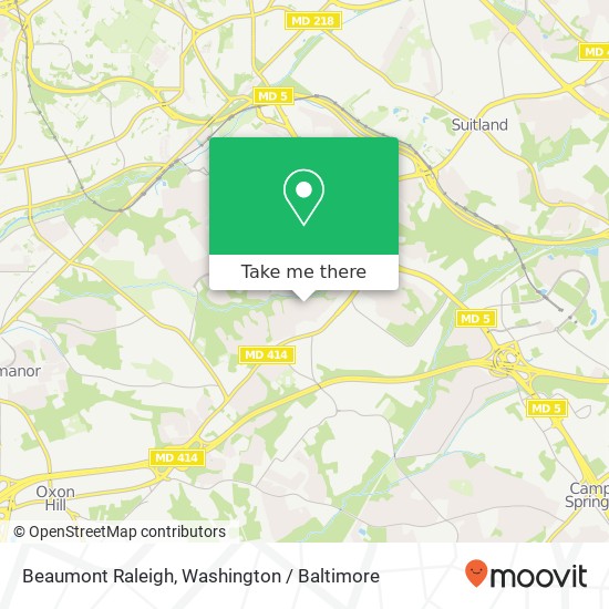 Beaumont Raleigh, Temple Hills, MD 20748 map