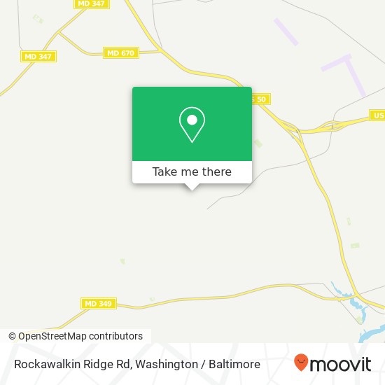 Rockawalkin Ridge Rd, Salisbury, MD 21801 map