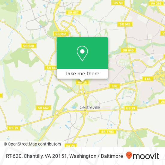 RT-620, Chantilly, VA 20151 map