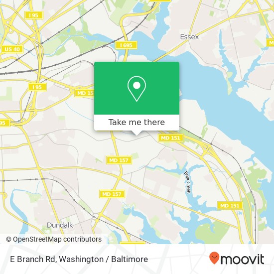 E Branch Rd, Dundalk, MD 21222 map