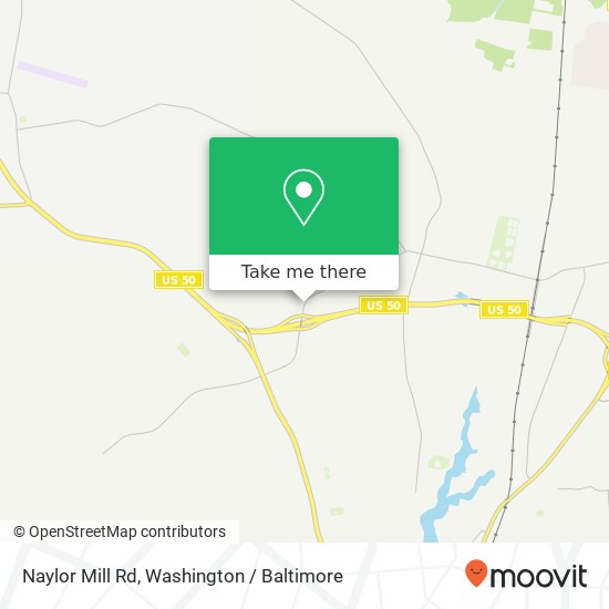 Mapa de Naylor Mill Rd, Salisbury, MD 21801