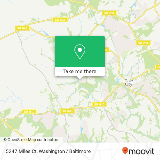 5247 Miles Ct, Woodbridge, VA 22193 map