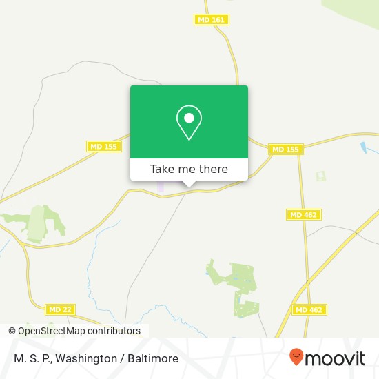 Mapa de M. S. P., 3634 Aldino Rd