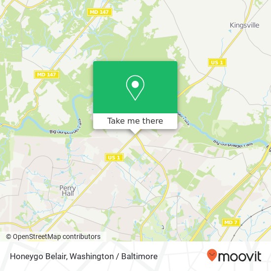 Honeygo Belair, Perry Hall, MD 21128 map